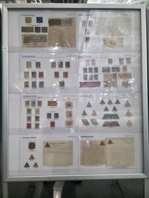 Colombia's Revenue Stamps 1858-1908 — frame 4674, exhibited by Alfredo Frohlich
