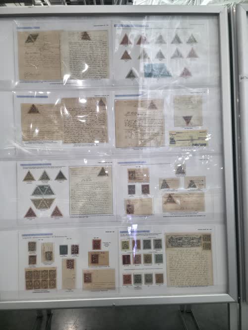 Colombia's Revenue Stamps 1858-1908 — frame 4675, exhibited by Alfredo Frohlich