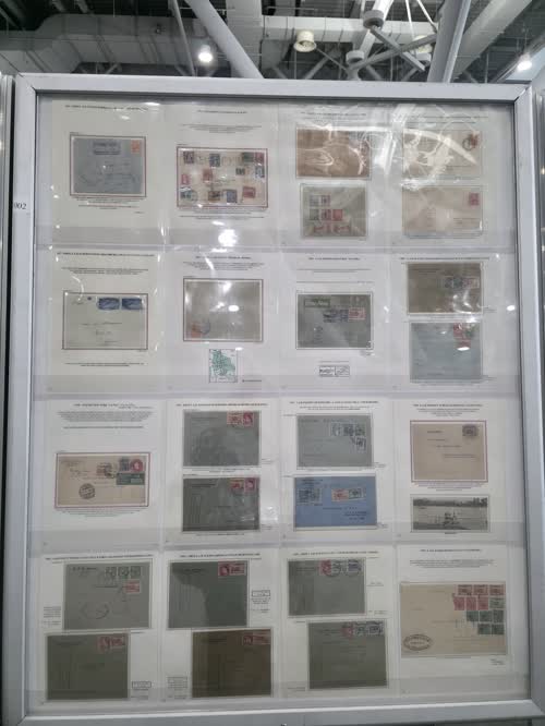 Bolivia Airmail — frame 5002, exhibited by Martha Villarroel de Peredo