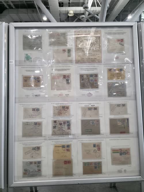 Bolivia Airmail — frame 5003, exhibited by Martha Villarroel de Peredo