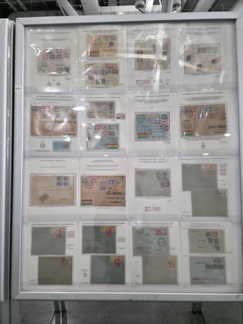 Bolivia Airmail — frame 5004, exhibited by Martha Villarroel de Peredo