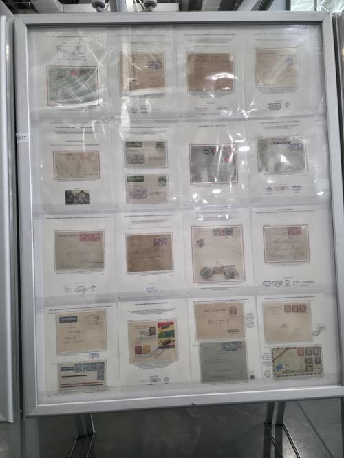 Bolivia Airmail — frame 5007, exhibited by Martha Villarroel de Peredo