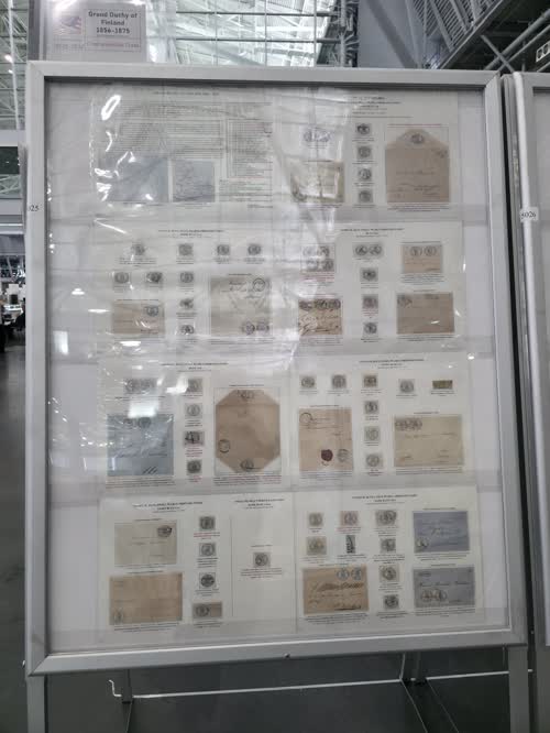 Grand Duchy of Finland 1856-1875 — frame 5025, exhibited by Kai Nieminen