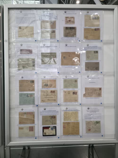 Morocco Postal History (1852-1925) Selection of the Foreign Post Offices (French, British, Spanish and German) — frame 5034, exhibited by Maurice Hadida