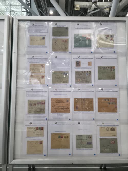 Morocco Postal History (1852-1925) Selection of the Foreign Post Offices (French, British, Spanish and German) — frame 5039, exhibited by Maurice Hadida