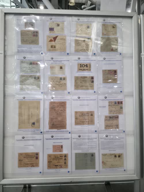 Morocco Postal History (1852-1925) Selection of the Foreign Post Offices (French, British, Spanish and German) — frame 5040, exhibited by Maurice Hadida