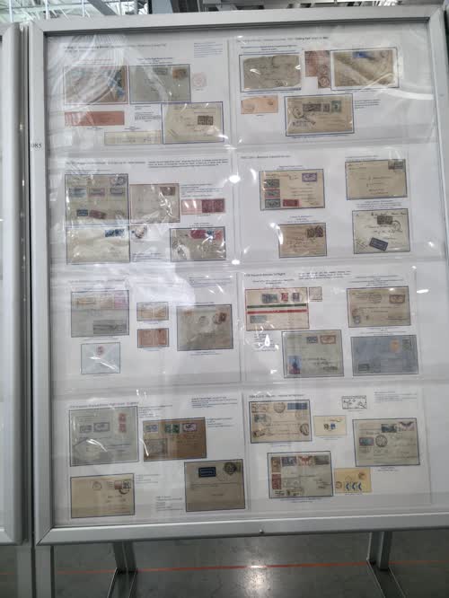 The Overprints of St. Pierre et Miquelon in the 19th Century — frame 5085, exhibited by Tillard Jean-Jacques