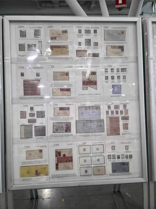 Victorian Postage Stamps of Natal 1857-1901 — frame 5099, exhibited by Keith Klugman
