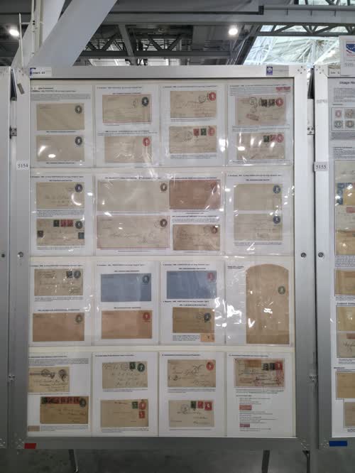 Postal Stationery Issued and Used in Puerto Rico from 1878-1906 — frame 5154, exhibited by Rafael Blanco
