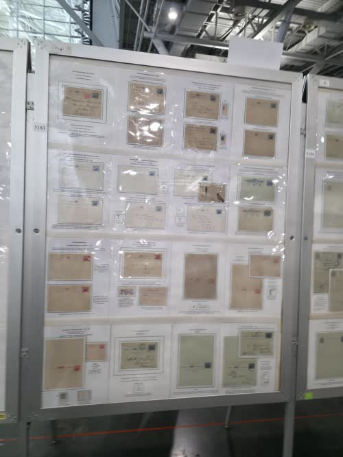 The Postal Stationery of Western Australia 1879-1913 — frame 5183, exhibited by John Francis DiBiase