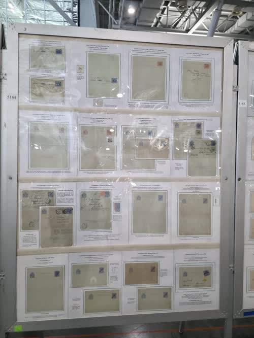 The Postal Stationery of Western Australia 1879-1913 — frame 5184, exhibited by John Francis DiBiase