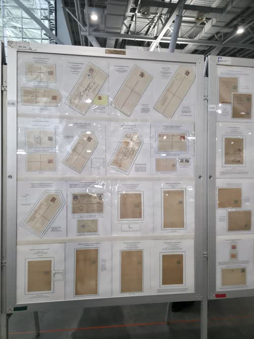 The Postal Stationery of Western Australia 1879-1913 — frame 5186, exhibited by John Francis DiBiase