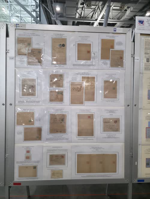 The Postal Stationery of Western Australia 1879-1913 — frame 5187, exhibited by John Francis DiBiase