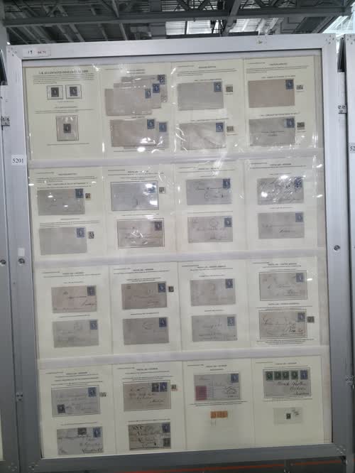 19th Century Postal Stationery of Costa Rica and their Usage — frame 5201, exhibited by Giana Wayman