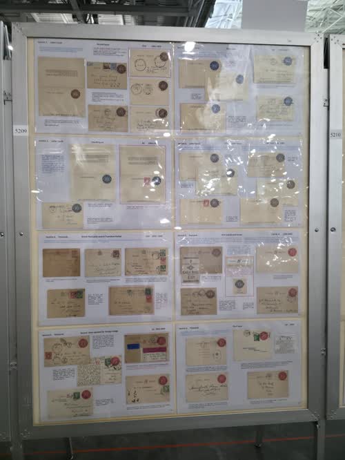 Irish Postal Stationery 1922 to 1970 — frame 5209, exhibited by Brian Callan