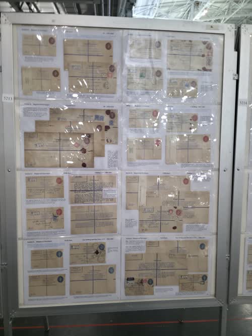 Irish Postal Stationery 1922 to 1970 — frame 5213, exhibited by Brian Callan