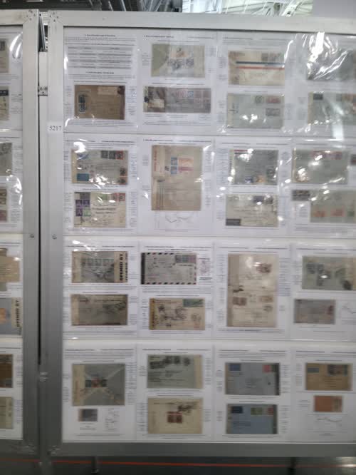 A Postal Transit History of the Hump (1941-1945) — frame 5217, exhibited by Li Zhongdong
