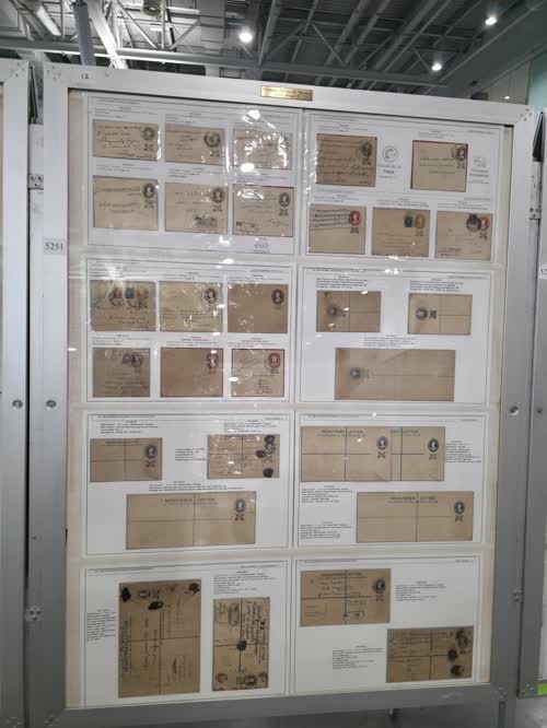 Postal Stationery of the Gwalior State — frame 5251, exhibited by Arun Bindal