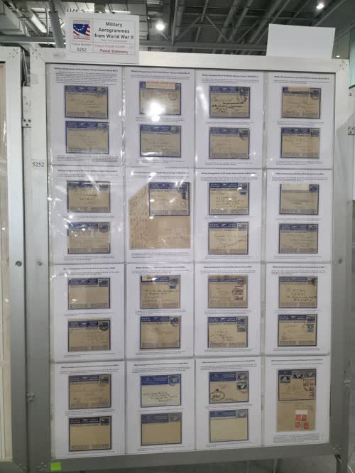 Military Aerogrammes from World War II — frame 5252, exhibited by Peter Fink