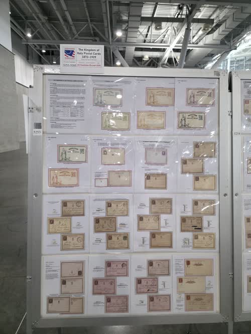 The Kingdom of Italy Postal Cards 1872-1929 — frame 5253, exhibited by Ghias Ahmad