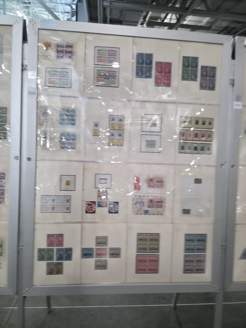 Souvenirs of International Philatelic Exhibitions — frame 5293, exhibited by American Philatelic Society
