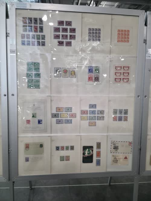 Souvenirs of International Philatelic Exhibitions — frame 5295, exhibited by American Philatelic Society