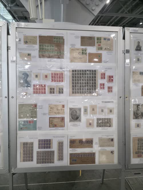 Colombia – The 1917 Perkins Issue — frame 5300, exhibited by Santiago Cruz