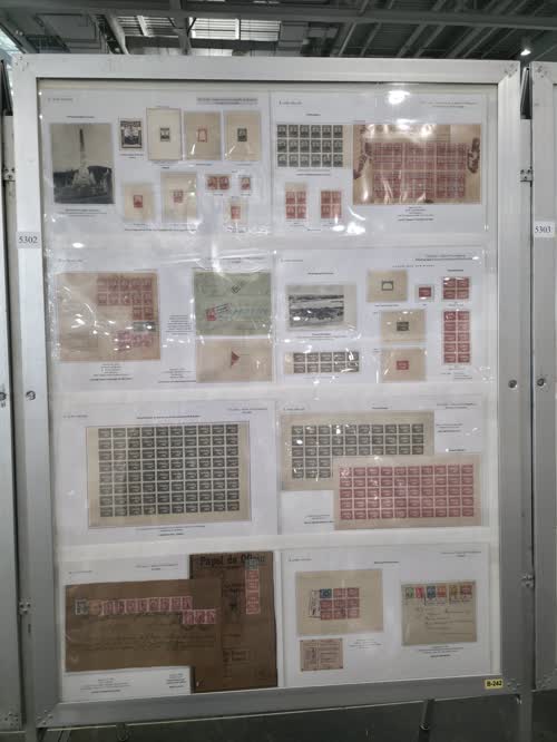 Colombia – The 1917 Perkins Issue — frame 5302, exhibited by Santiago Cruz