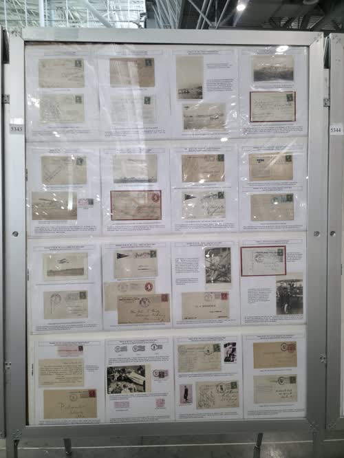 U.S. Aerial Mail 1910-1918 — frame 5343, exhibited by James O'Bannon