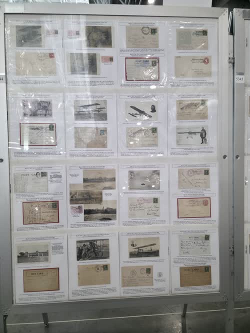 U.S. Aerial Mail 1910-1918 — frame 5344, exhibited by James O'Bannon