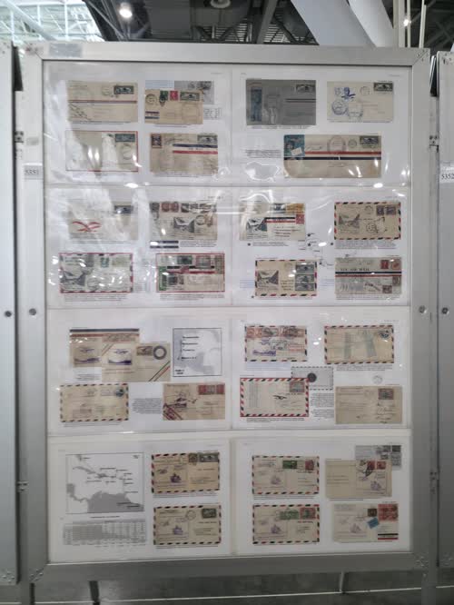 Lindbergh Flies the Mail: 1926-1931 — frame 5351, exhibited by David S. Ball