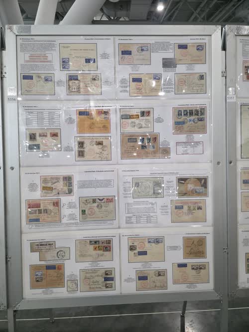 The Around-the-World Flight of the Graf Zeppelin — frame 5356, exhibited by James D. Hill