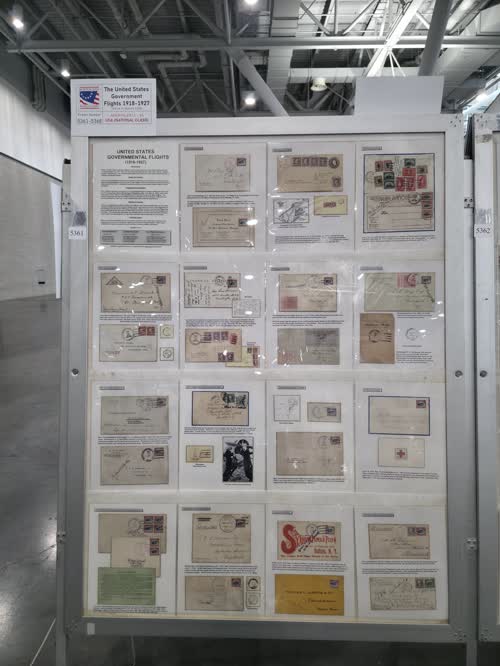The United States Government Flights 1918-1927 — frame 5361, exhibited by Patrick A. Walters