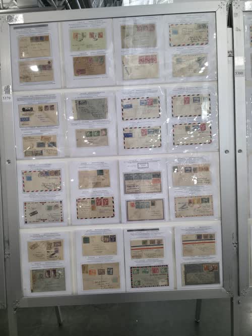 British Guiana - The Airmail Story — frame 5379, exhibited by Bernard Paul Beston