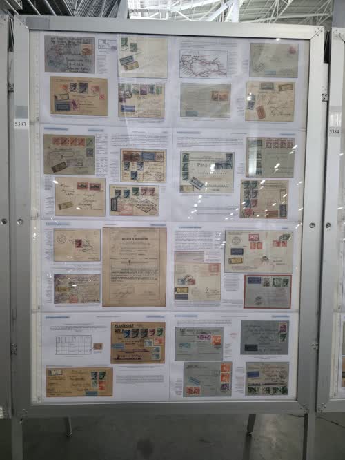 Austrian Airmail as a Bridge to the Continents between the Two World Wars — frame 5383, exhibited by Peter Huethmair