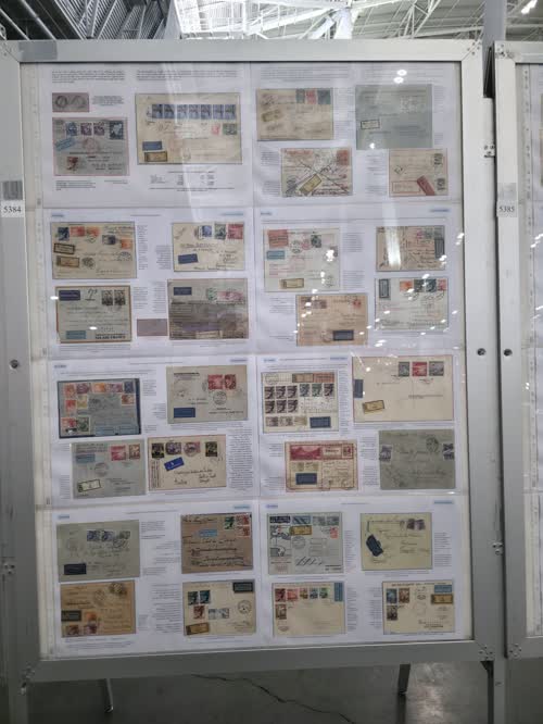 Austrian Airmail as a Bridge to the Continents between the Two World Wars — frame 5384, exhibited by Peter Huethmair