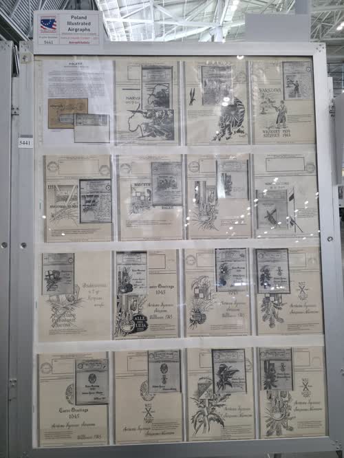 Poland Illustrated Airgraphs — frame 5441, exhibited by Wladyslaw Dziemiaczuk