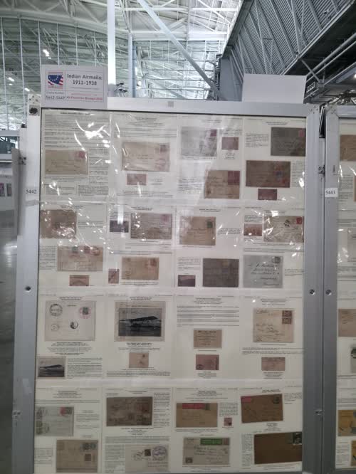Indian Airmails: 1911-1938 — frame 5442, exhibited by Pratisad Neurgaonkar