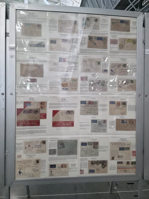 Indian Airmails: 1911-1938 — frame 5444, exhibited by Pratisad Neurgaonkar