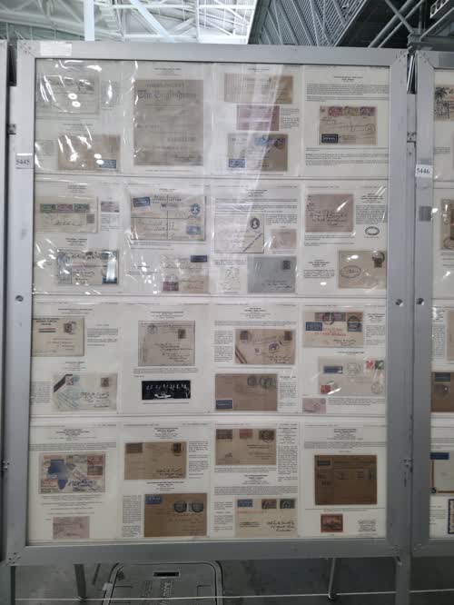 Indian Airmails: 1911-1938 — frame 5445, exhibited by Pratisad Neurgaonkar