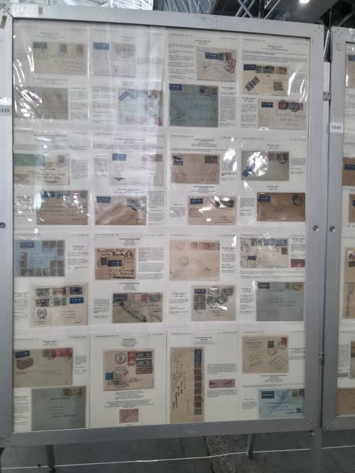 Indian Airmails: 1911-1938 — frame 5448, exhibited by Pratisad Neurgaonkar