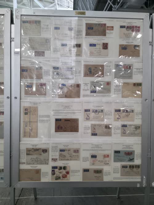 Indian Airmails: 1911-1938 — frame 5449, exhibited by Pratisad Neurgaonkar