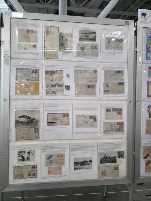 The History of Canadian Aviaton and Pioneer Air Mail 1906-1934 — frame 5462, exhibited by Michael Croy