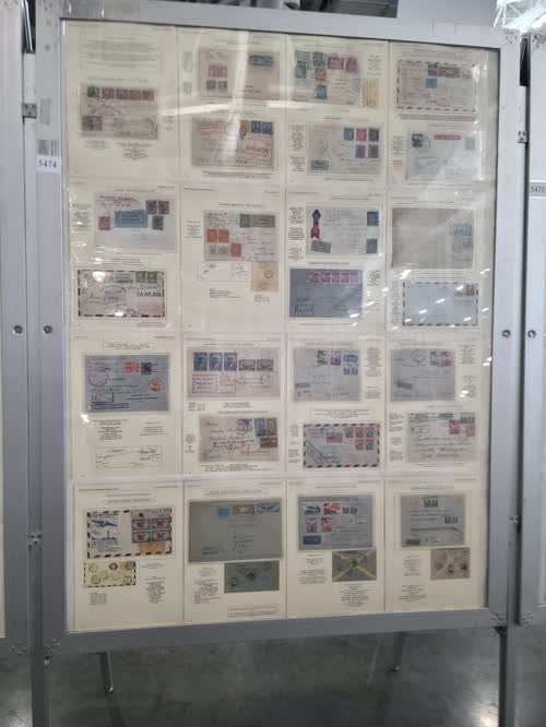 The Development of International Airmail in the Kingdom of Yugoslavia 1923-1941 — frame 5474, exhibited by Ratomir Zivkovic