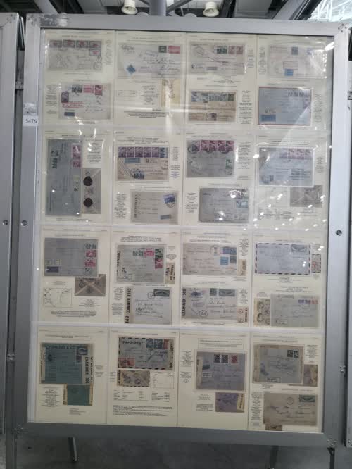 The Development of International Airmail in the Kingdom of Yugoslavia 1923-1941 — frame 5476, exhibited by Ratomir Zivkovic