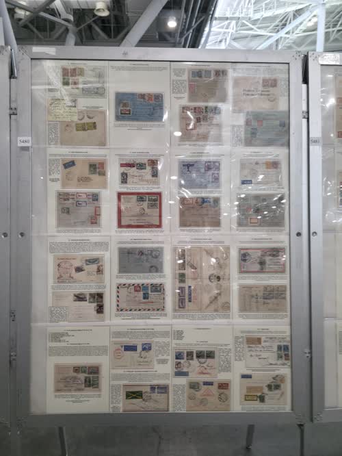 International Airmail in Russian Empire, RSFSR and USSR 1870-1941 — frame 5480, exhibited by Dmytro Frenkel