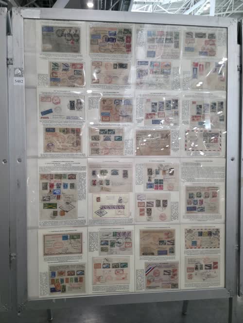 International Airmail in Russian Empire, RSFSR and USSR 1870-1941 — frame 5482, exhibited by Dmytro Frenkel