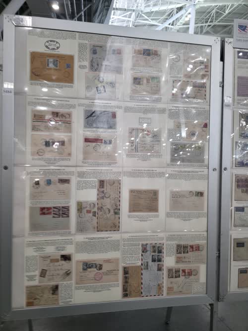 International Airmail in Russian Empire, RSFSR and USSR 1870-1941 — frame 5484, exhibited by Dmytro Frenkel