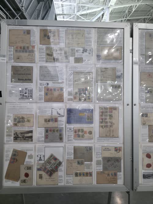 The Story of Airmail Services in Iran (1918-1944) — frame 5492, exhibited by Massoud N. Farahbakhsh