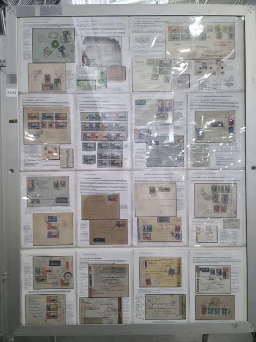 The Story of Airmail Services in Iran (1918-1944) — frame 5494, exhibited by Massoud N. Farahbakhsh
